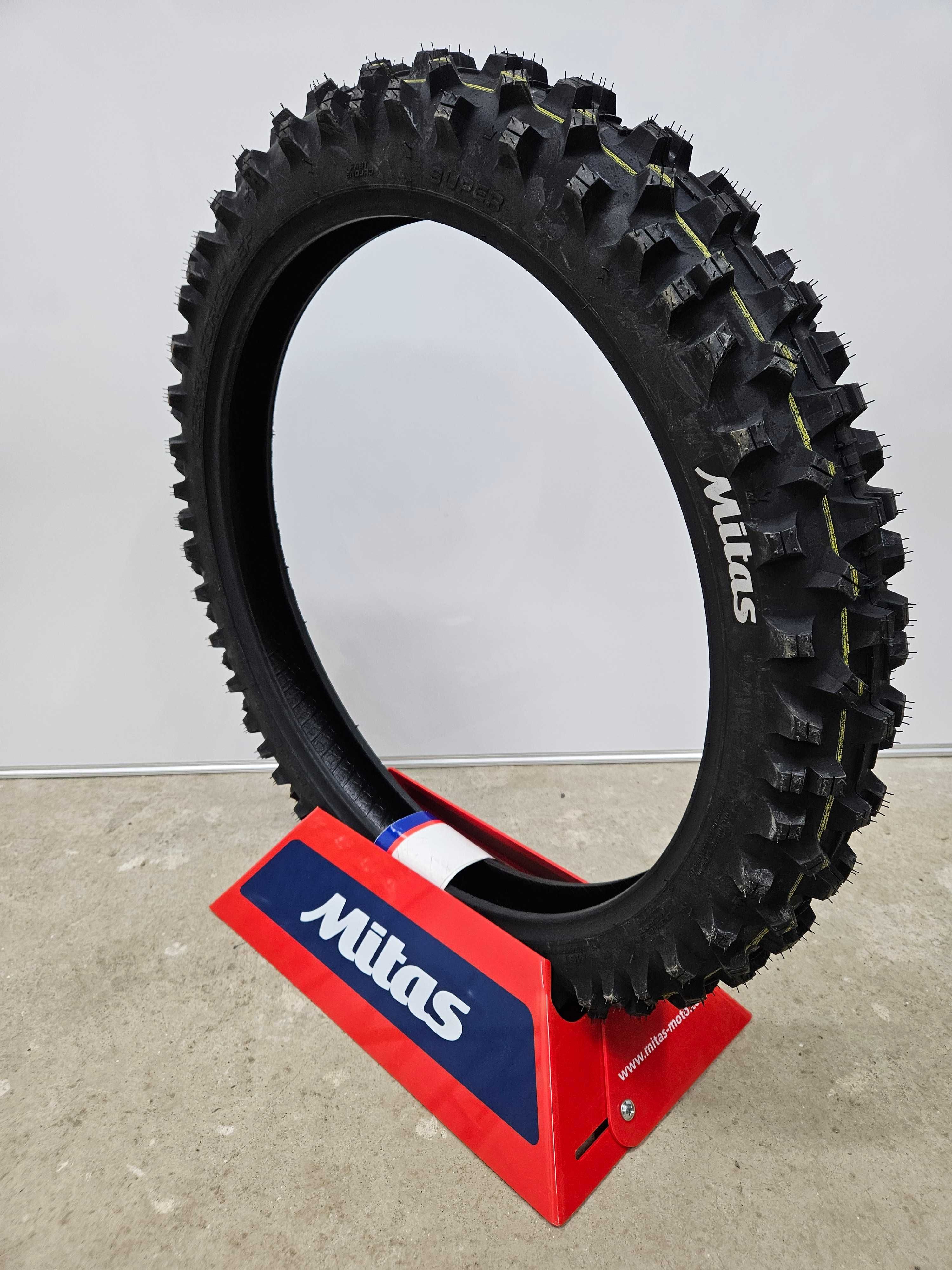 Opona MITAS 90/100-21 TERRA FORCE-EF SUPER żółty pasek cross enduro