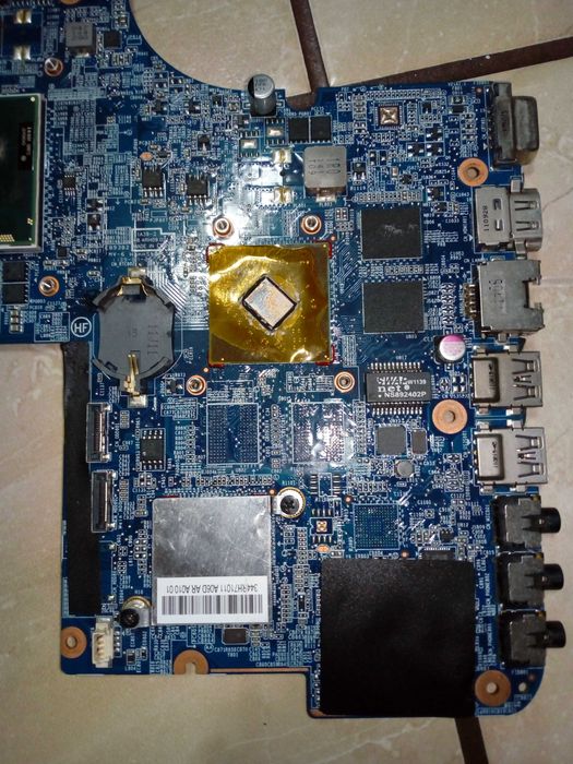 Płyta główna laptopa HP DV6 Uszkodzona procesor Intel Pentium i3 SR04R