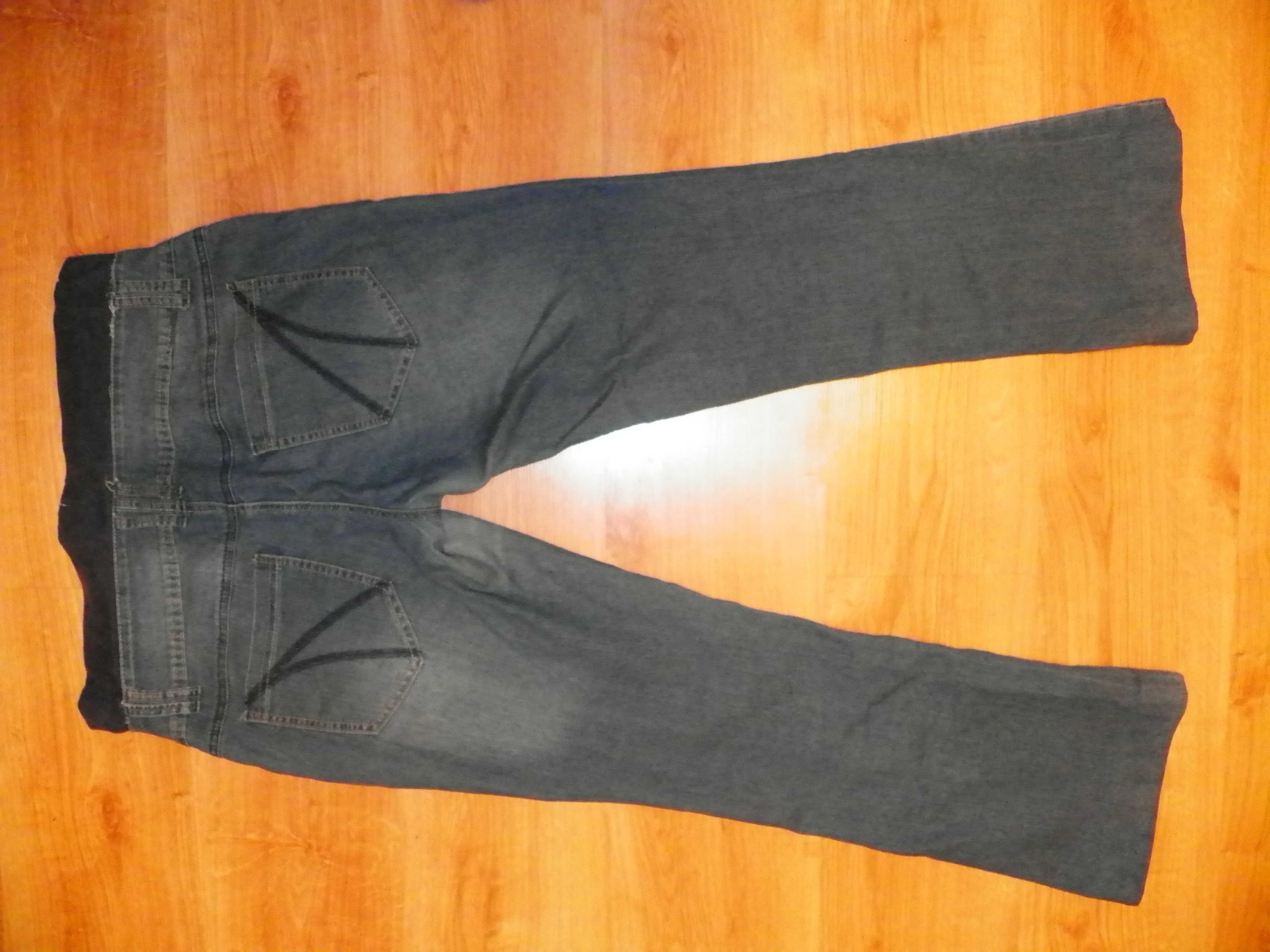 Spodnie ciążowe jeansowe rozm.40, wzrost ok.160 cm
