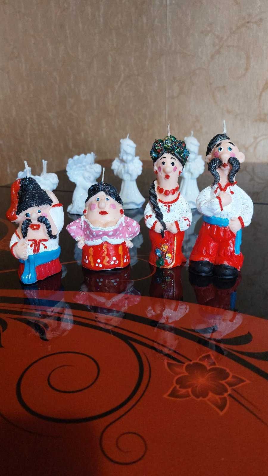 Пара українців свічки