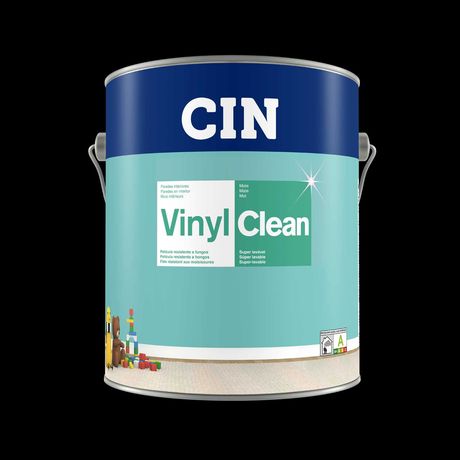 Tinta Vinylclean CIN 15L (selada) - RAL 9010