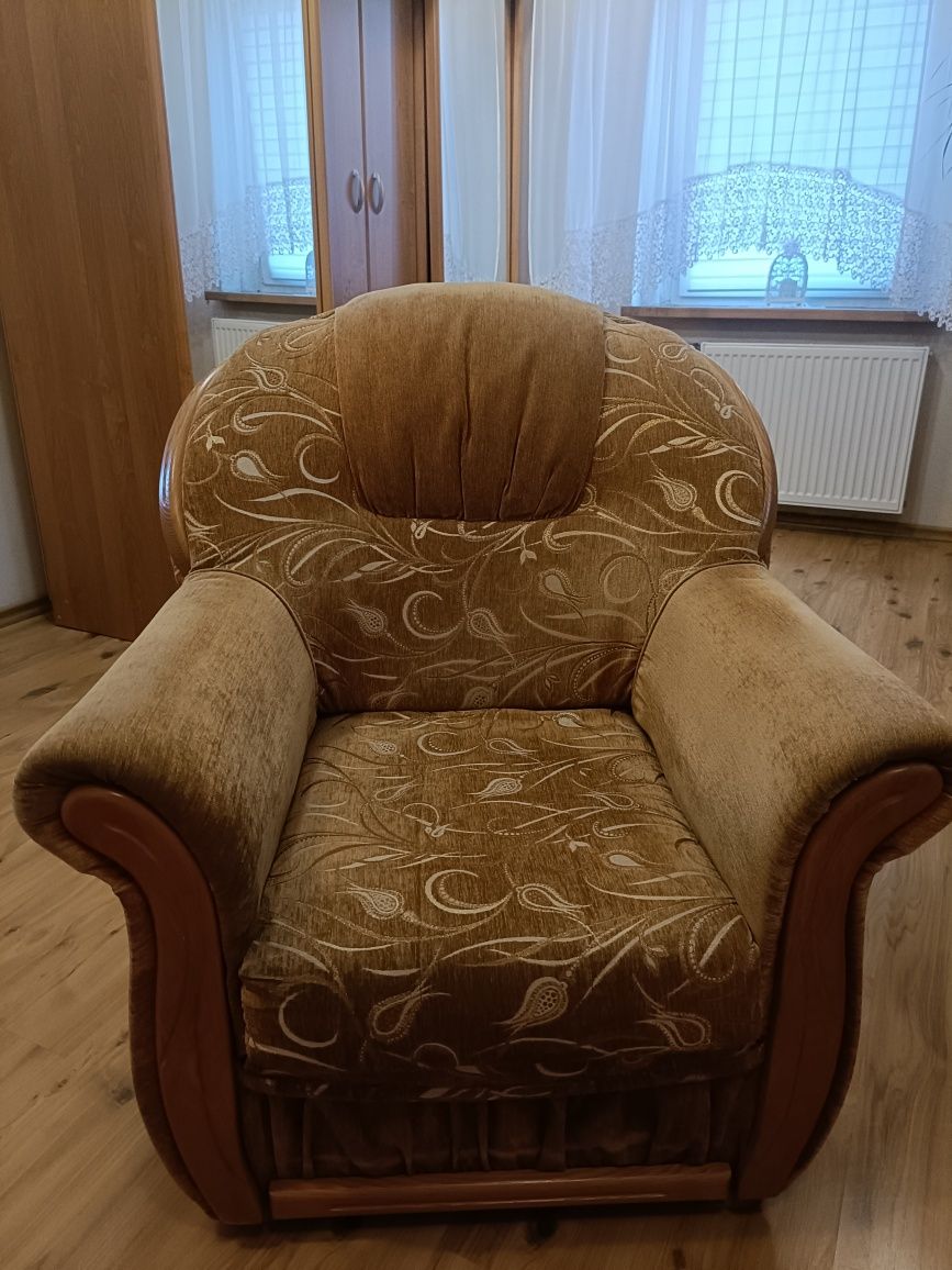 Używany zestaw wypoczynkowy
