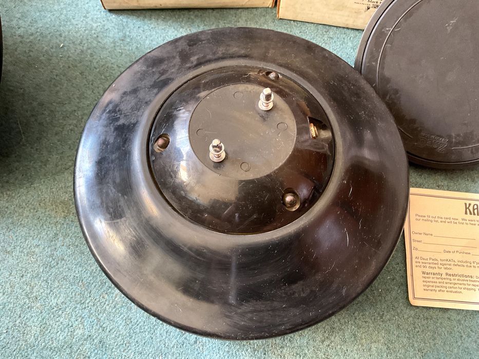 TomKAT Pads para Bateria Electrónica feitos pela Dauz