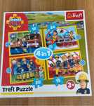 Puzzle trefl strażak Sam 3+
