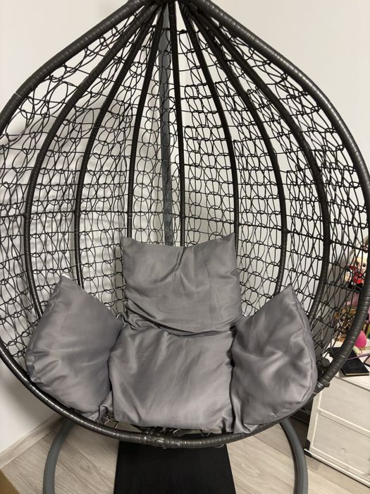 fotel wiszący kosz huśtawka kokon czary