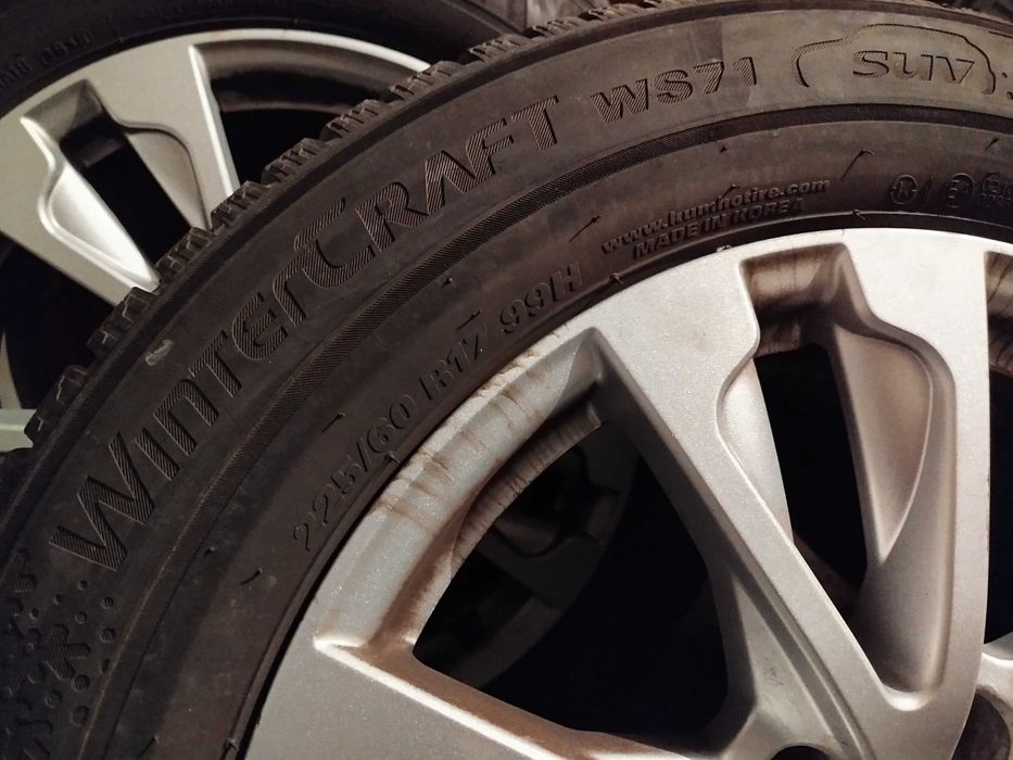 Komplet Kół Zimowych 17" Felgi RONAL R61 5x114.3+Opony Kumho WinterCra