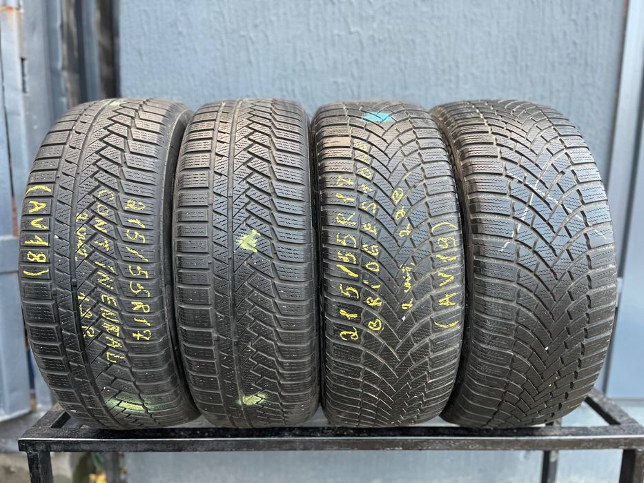 Шини 215/55 r17 Continental, Bridgestone