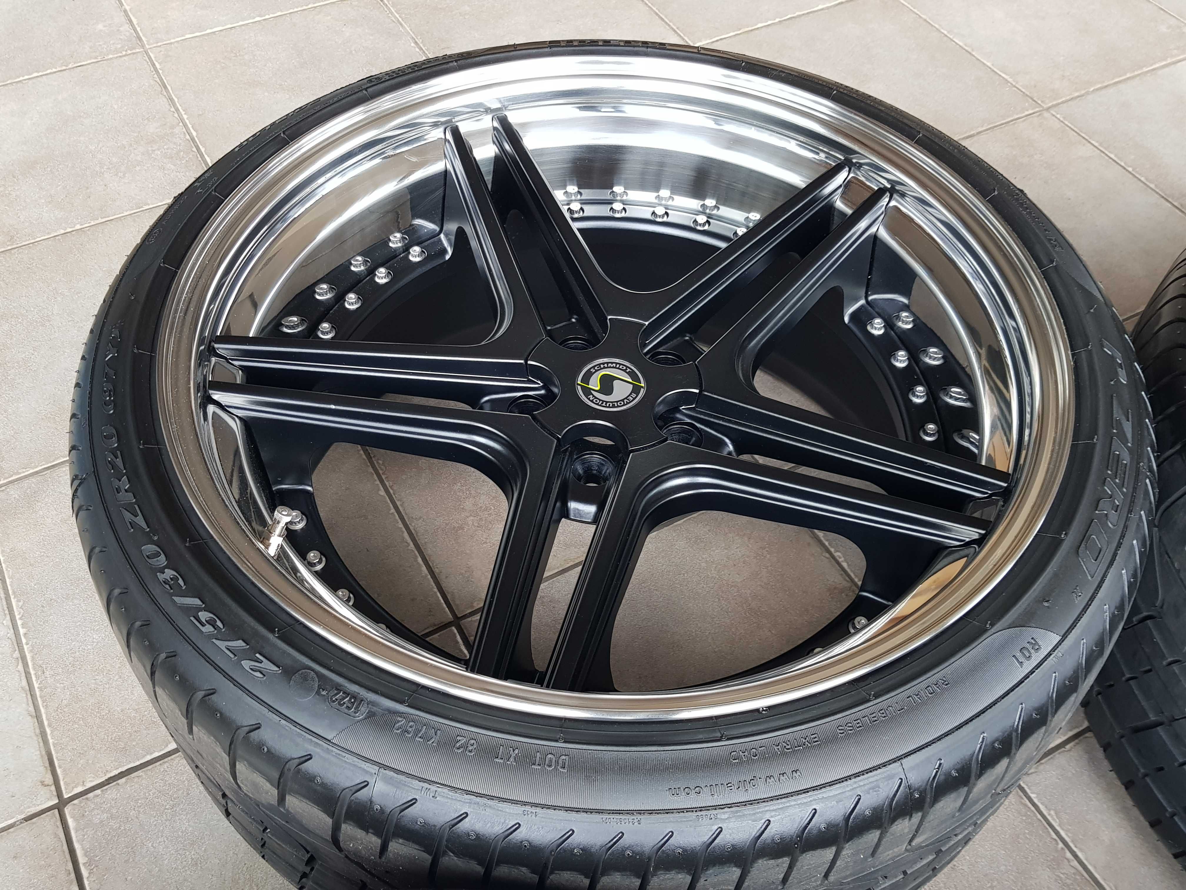 Skręcane Schmidt FS 10,5x20 et22 5x112 pirelli 275/30/20 Audi RS5 RS4