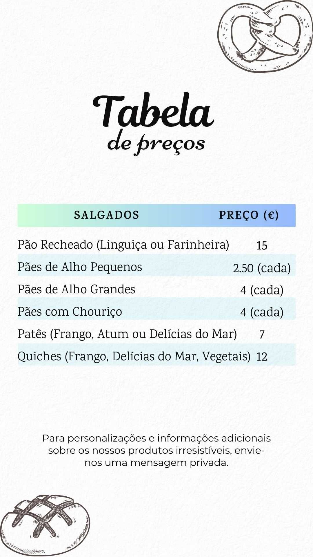 Doces e Salgados