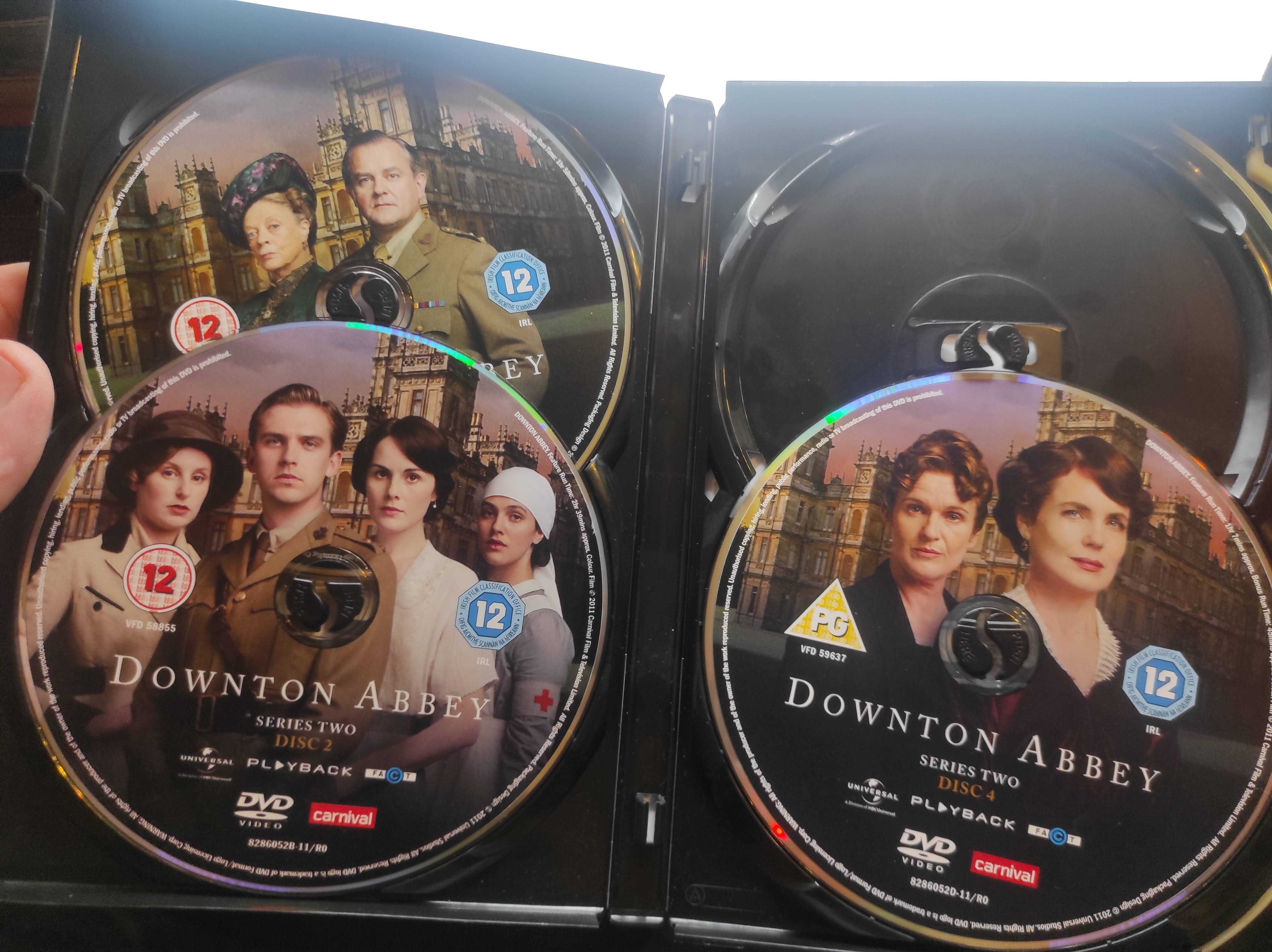 Film DVD Downton Abbey series 1-3 + bonus