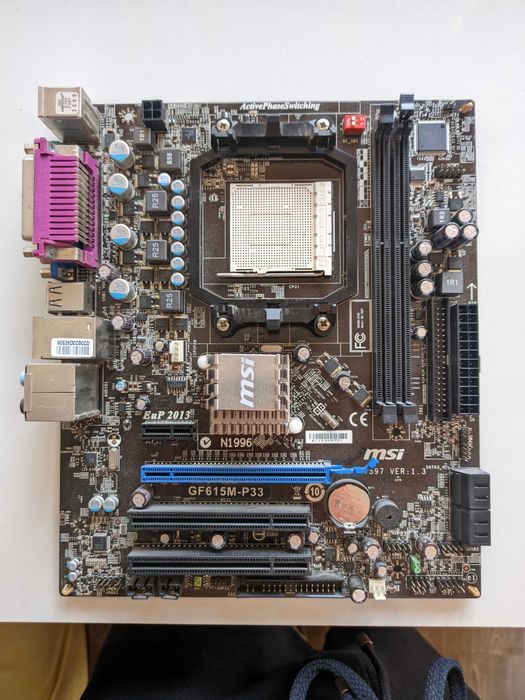 Материнская плата MSI GF615M-P33