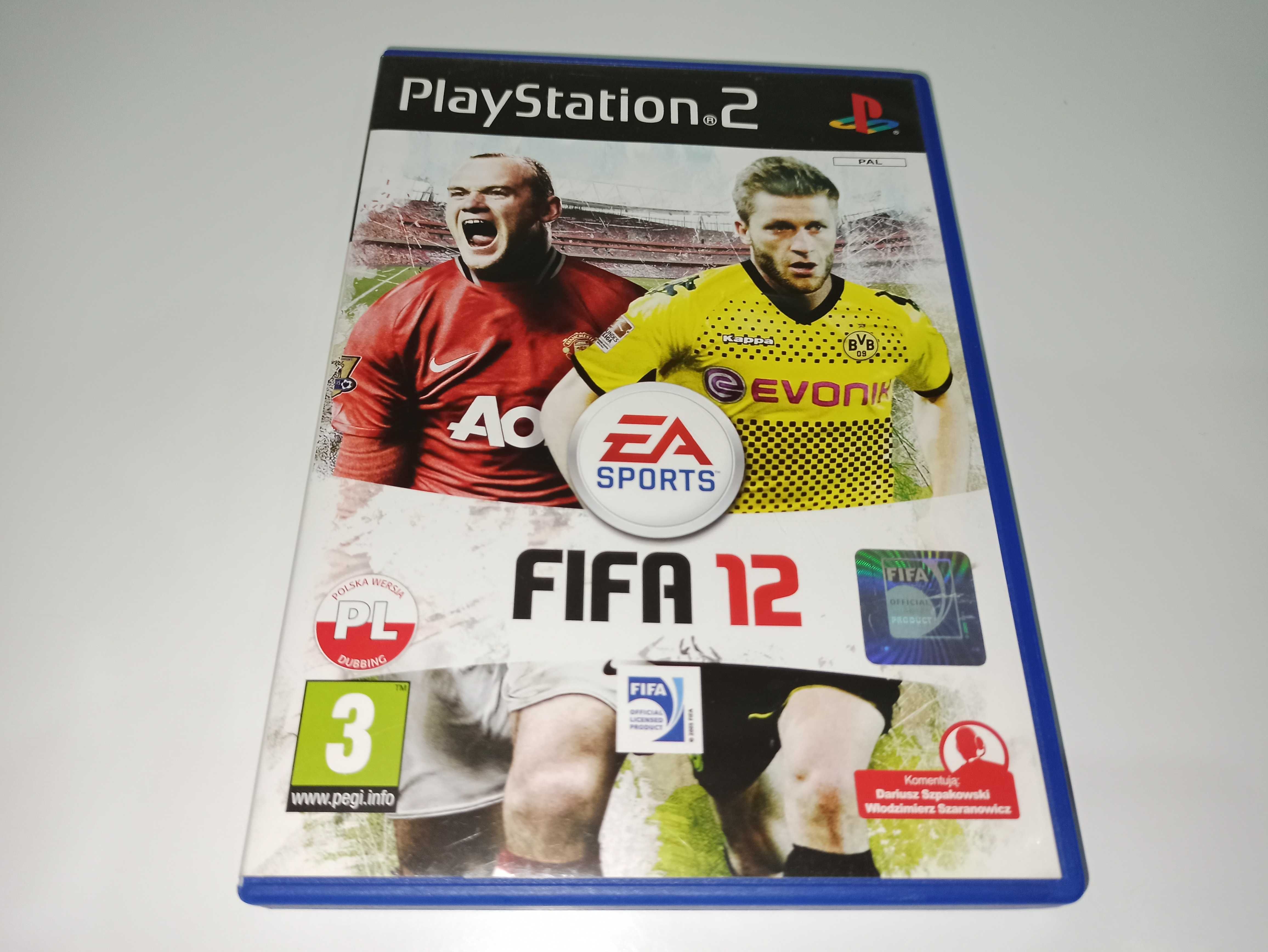 ps2 FIFA 12 POLSKI KOMENTARZ zadbana Wydanie Premium