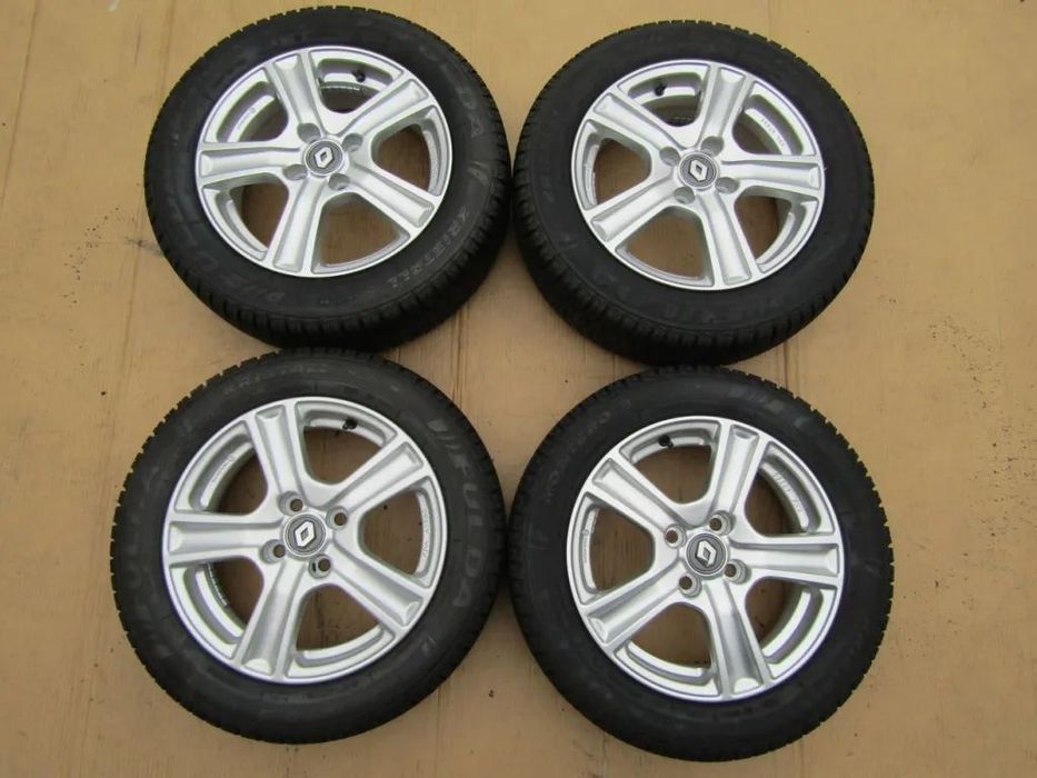 4x Felgi Koła 15 Renault Twingo III Smart Forfour + Opony 185/60 165/65 15