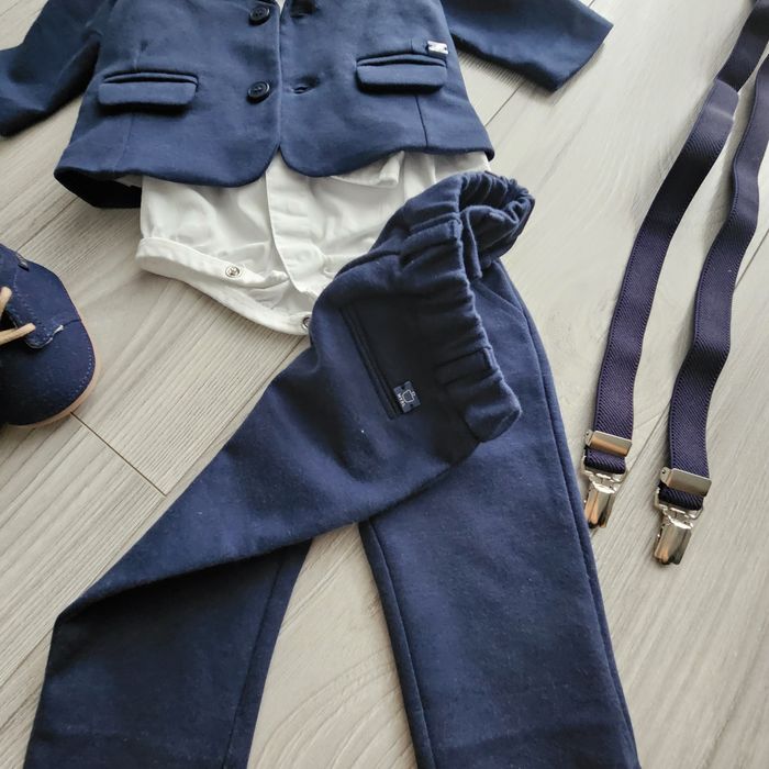 Komplet do chrztu dla chlopca