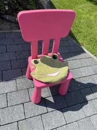 Krzesełko Mammut w kolorze rożowym