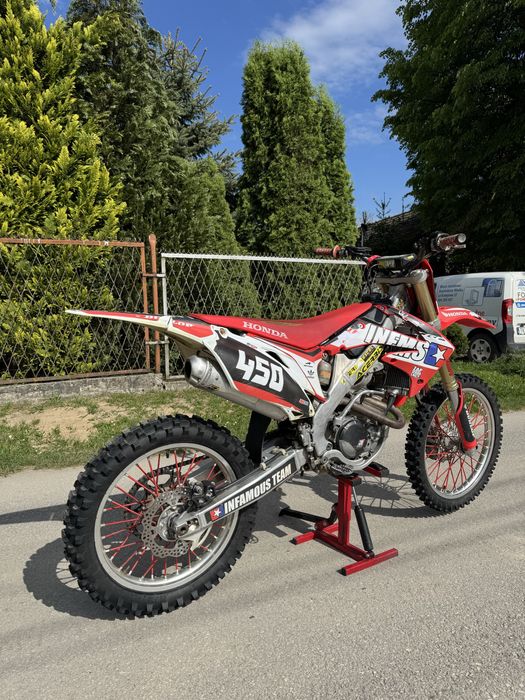 Honda crf 250r wtrysk  2012