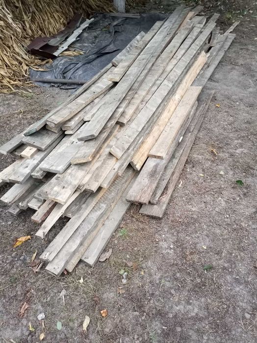 Лати на дах в придатному стані ціна договірна