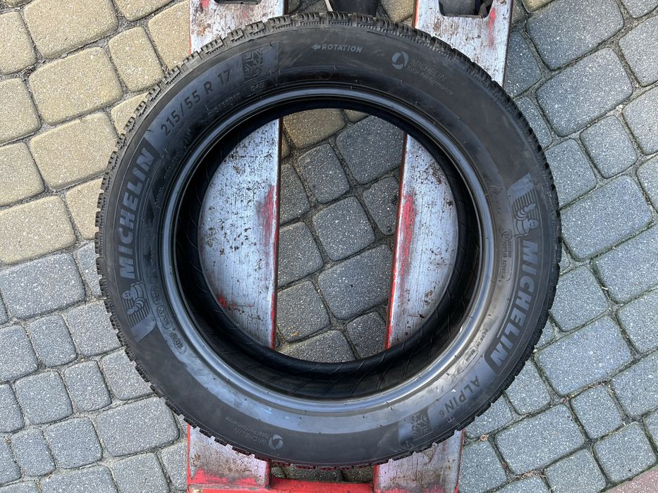 1szt. 215/55/17 Michelin Alpin 6  Jak Nowa 2020r.