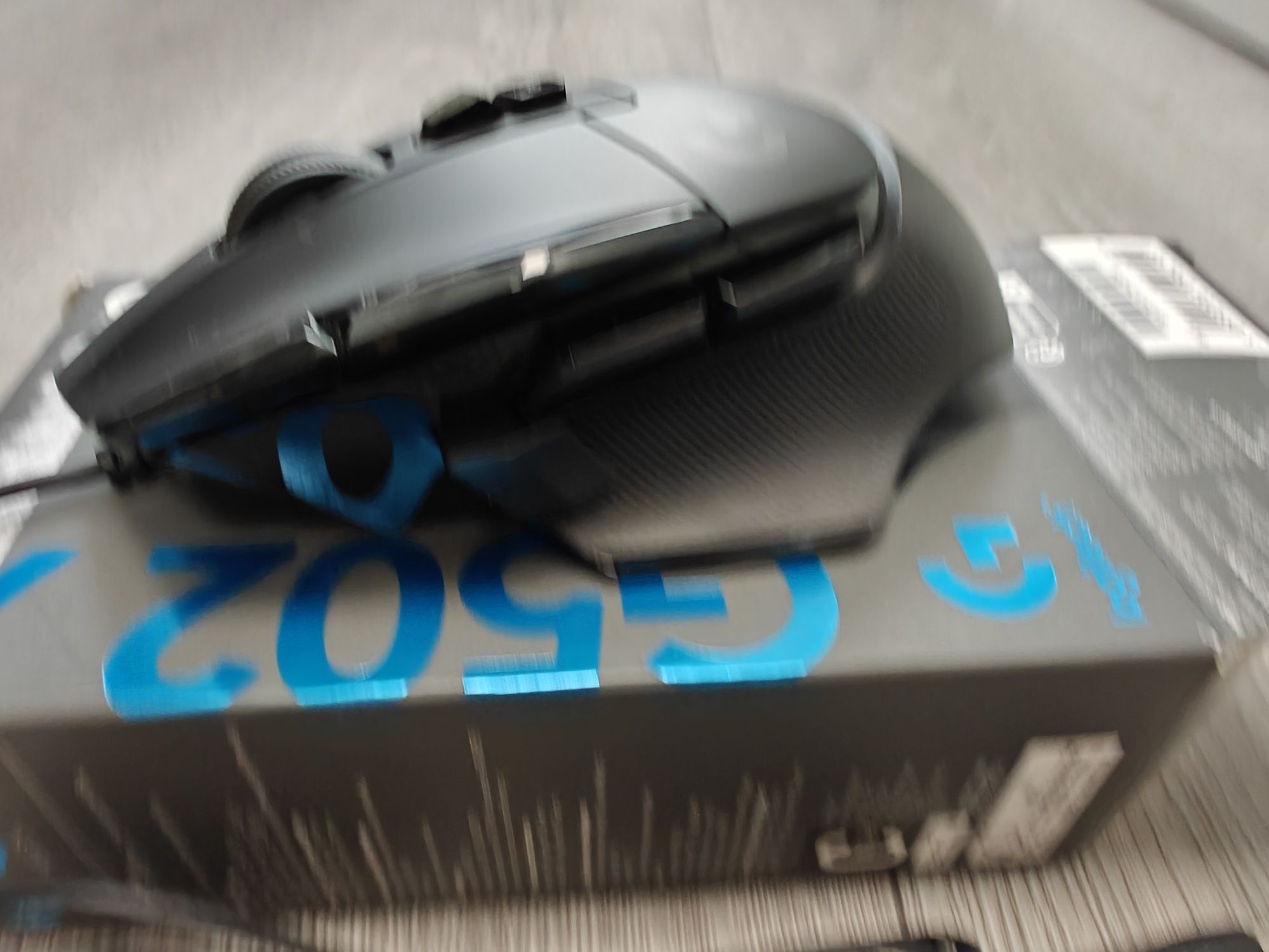 Myszka Logitech G502 X Czarna Nowa