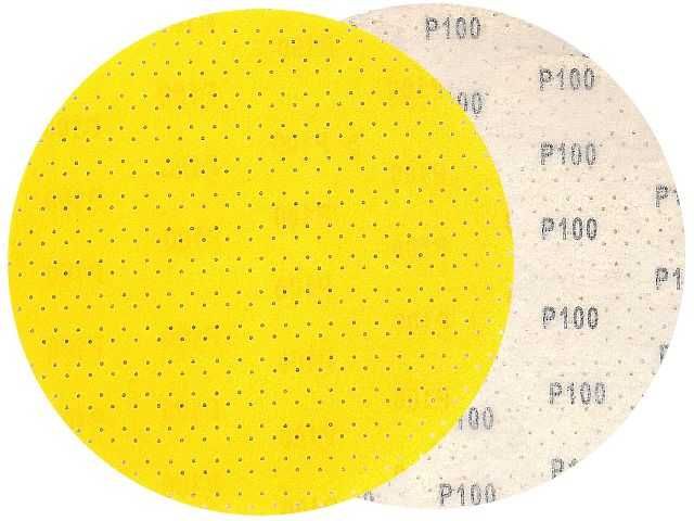 Krążek papier ścierny yellowpad do gipsu ŻÓŁTY DO ŻYRAFY 225MM GR 100