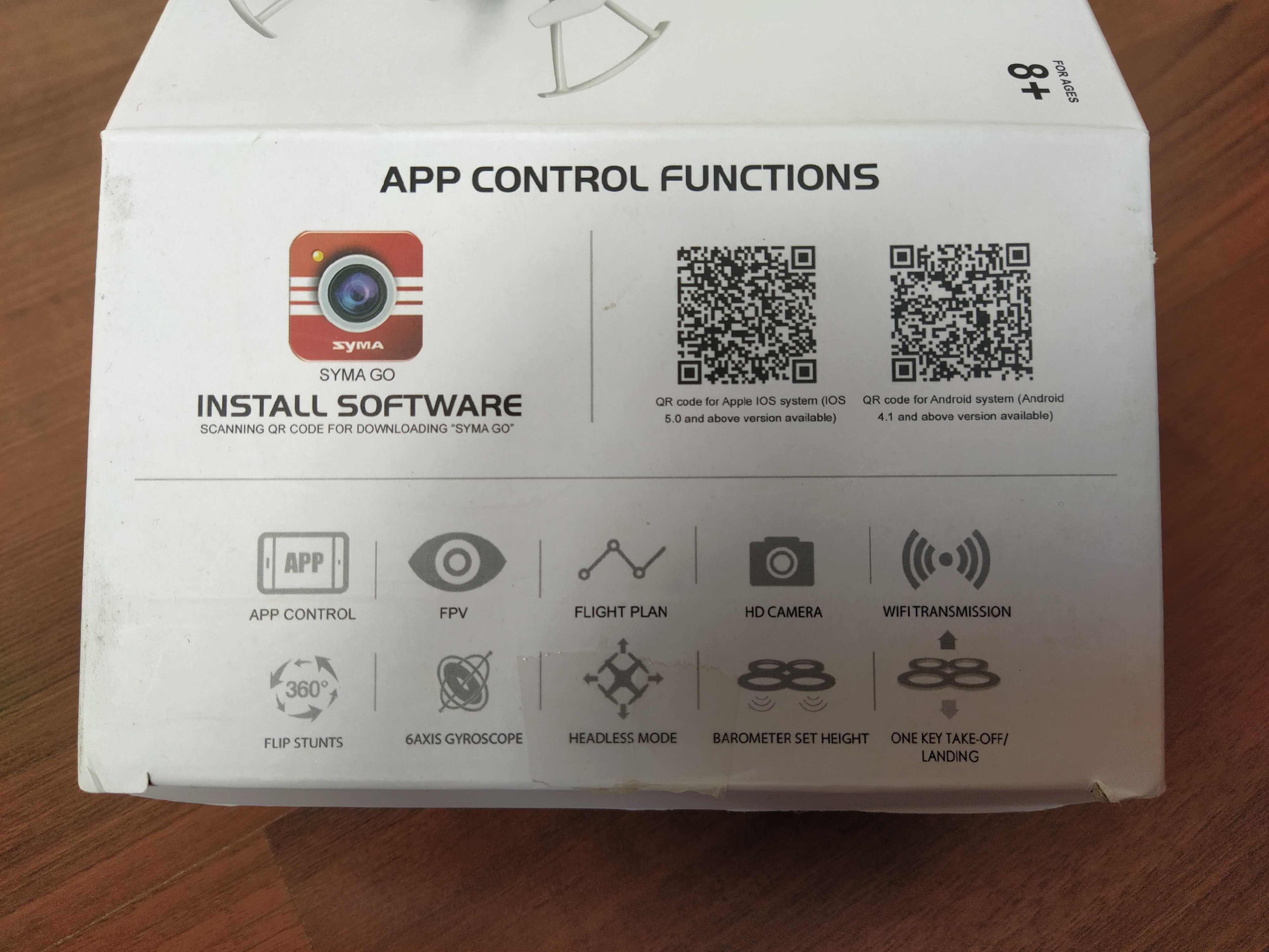 Квадрокоптер Syma X21W