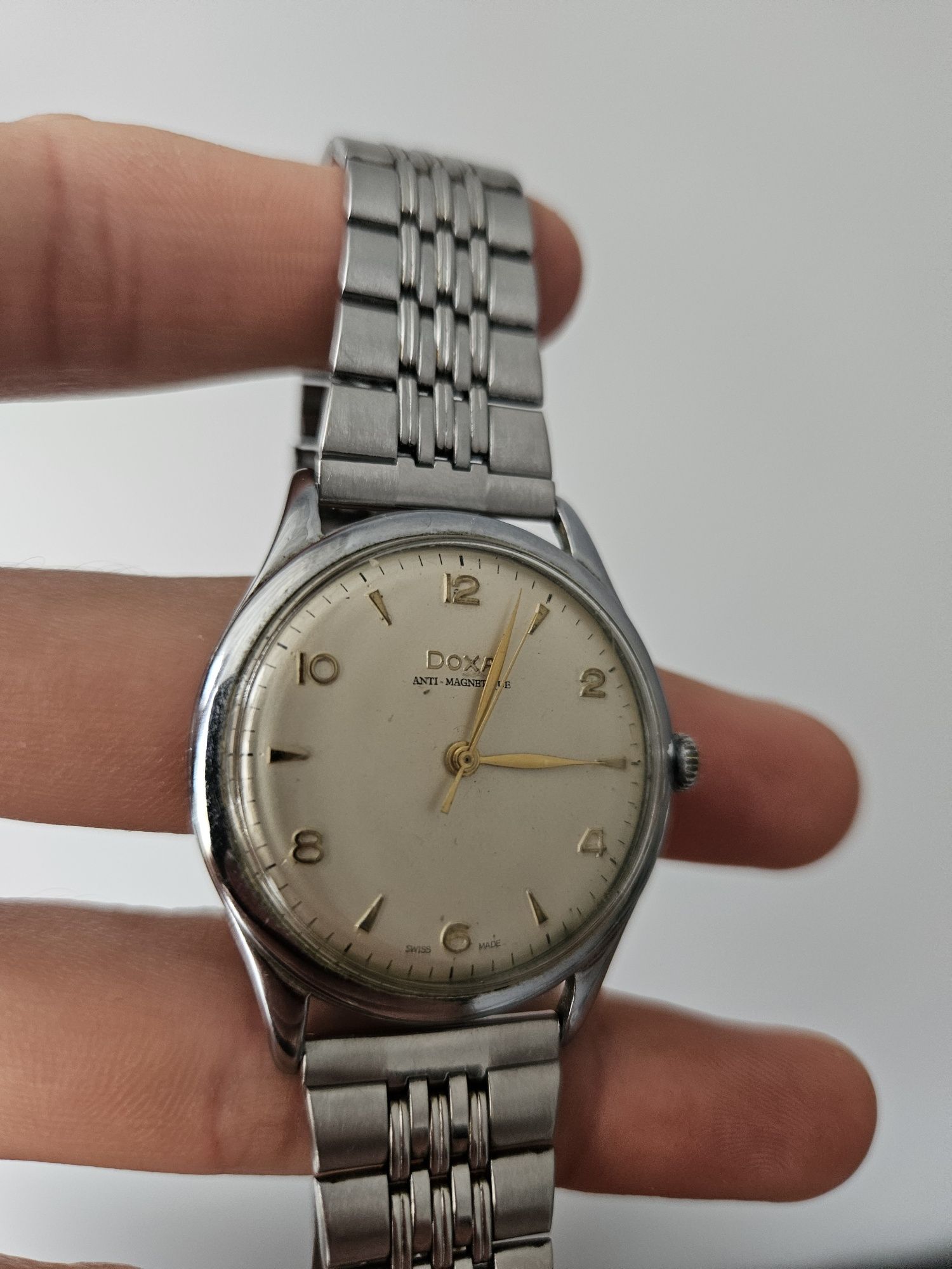 Zegarek Doxa Made in SWISS Szwajcarki Lata 50 kolekcjonerski