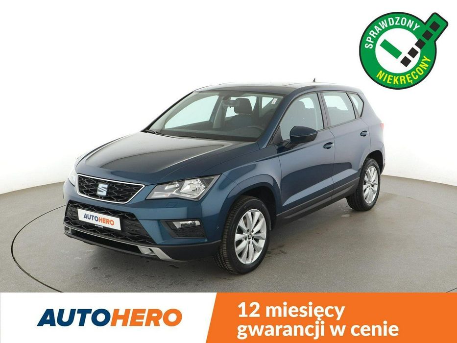 Seat Ateca FV23% navi klima auto grzane fotele czujniki parkowania