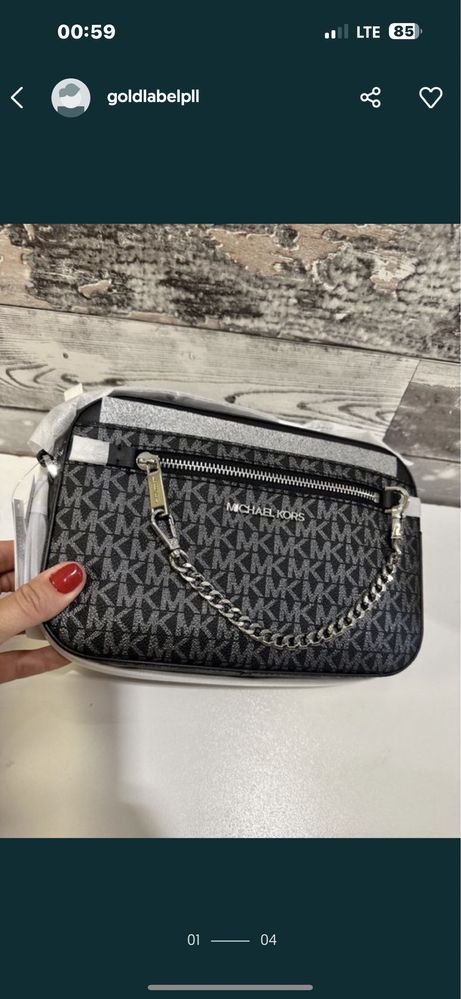 NOWA torebka MICHAEL KORS crossbody oryginalna FIRMA 499 zł