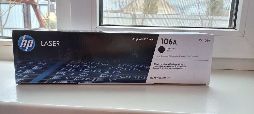 Картридж оригінальний HP toner