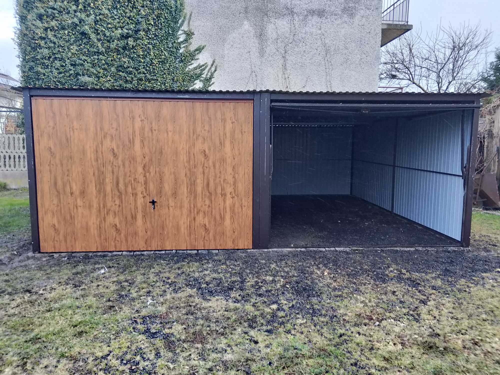 Garaż blaszany blaszak 6x6