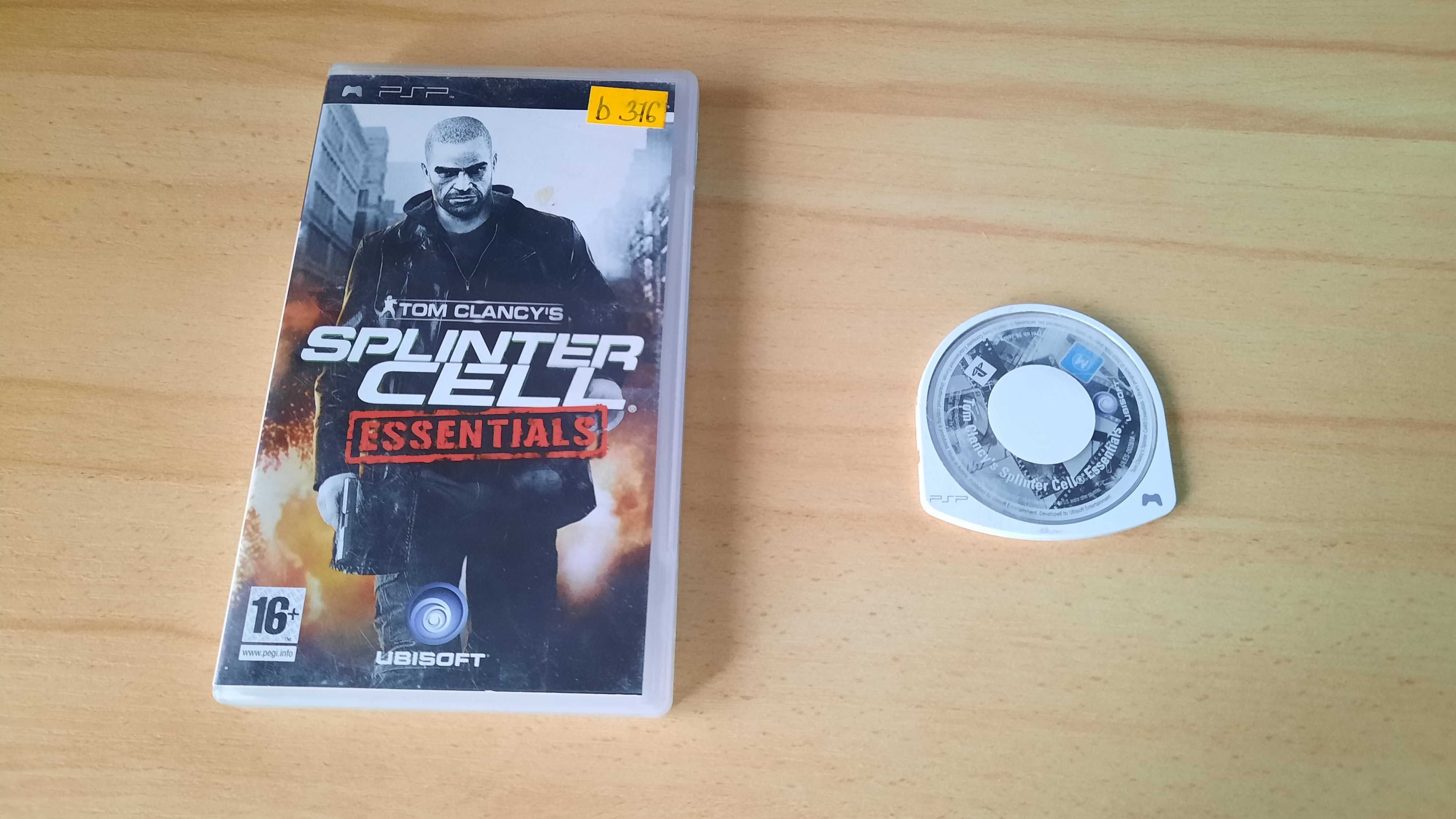 gra Splinter Cell Essentials - na PSP