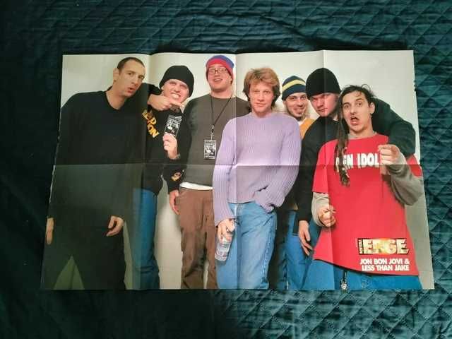 Póster A1 Jon Bon Jovi + Less Than Jake anos 2000 – Colecionadores