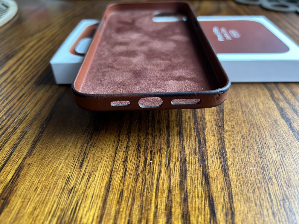 iPhone 14 Plus Leather Case Etui