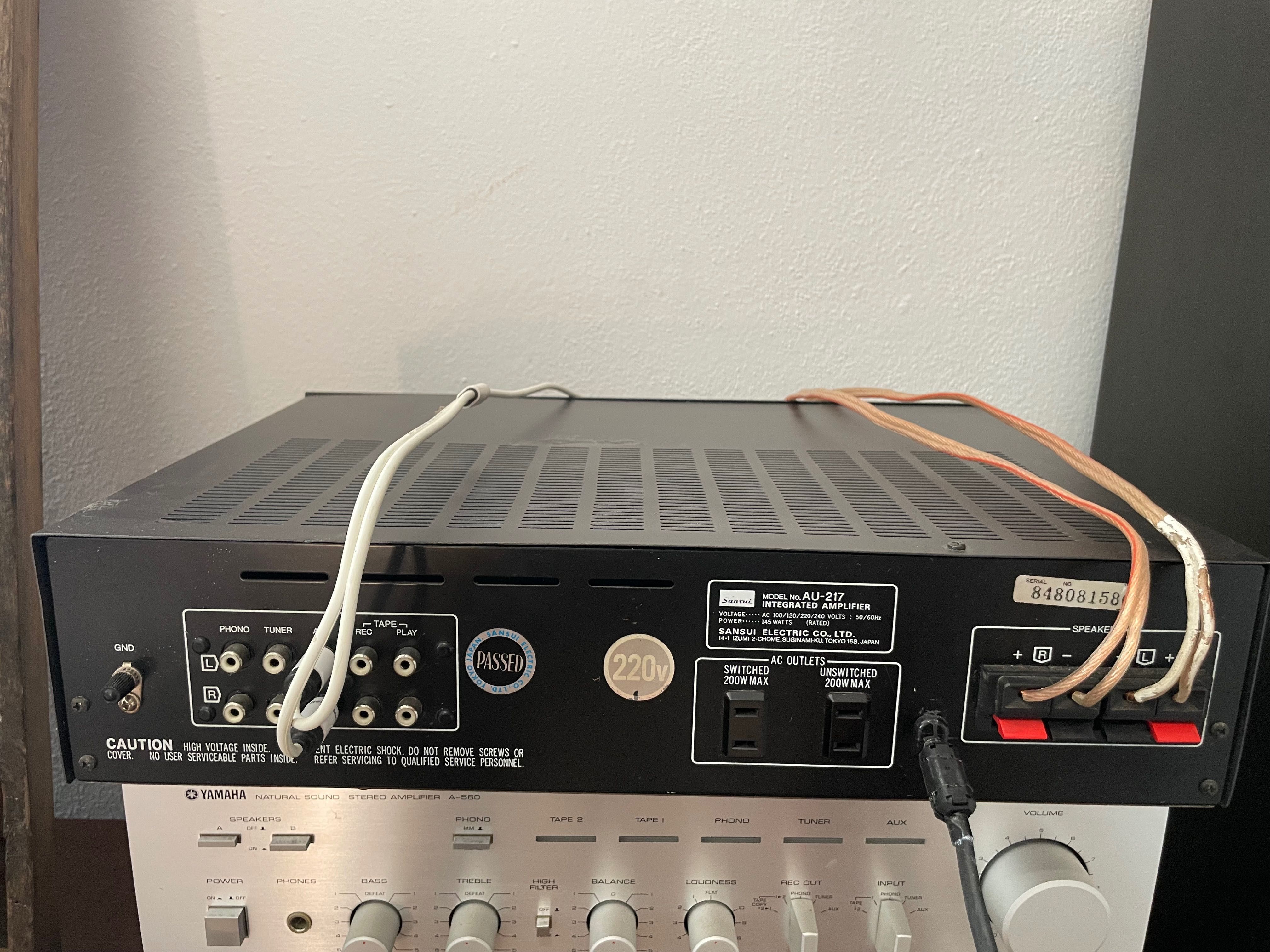 Amplificateur Sansui AU-217