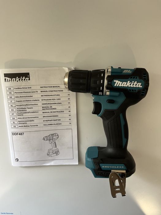 Дриль-шуруповерт акумуляторна Makita DDF487Z