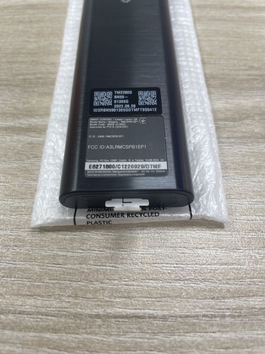 Оригінальний пульт Samsung BN59-01385G/01385M з сонячною панеллю.