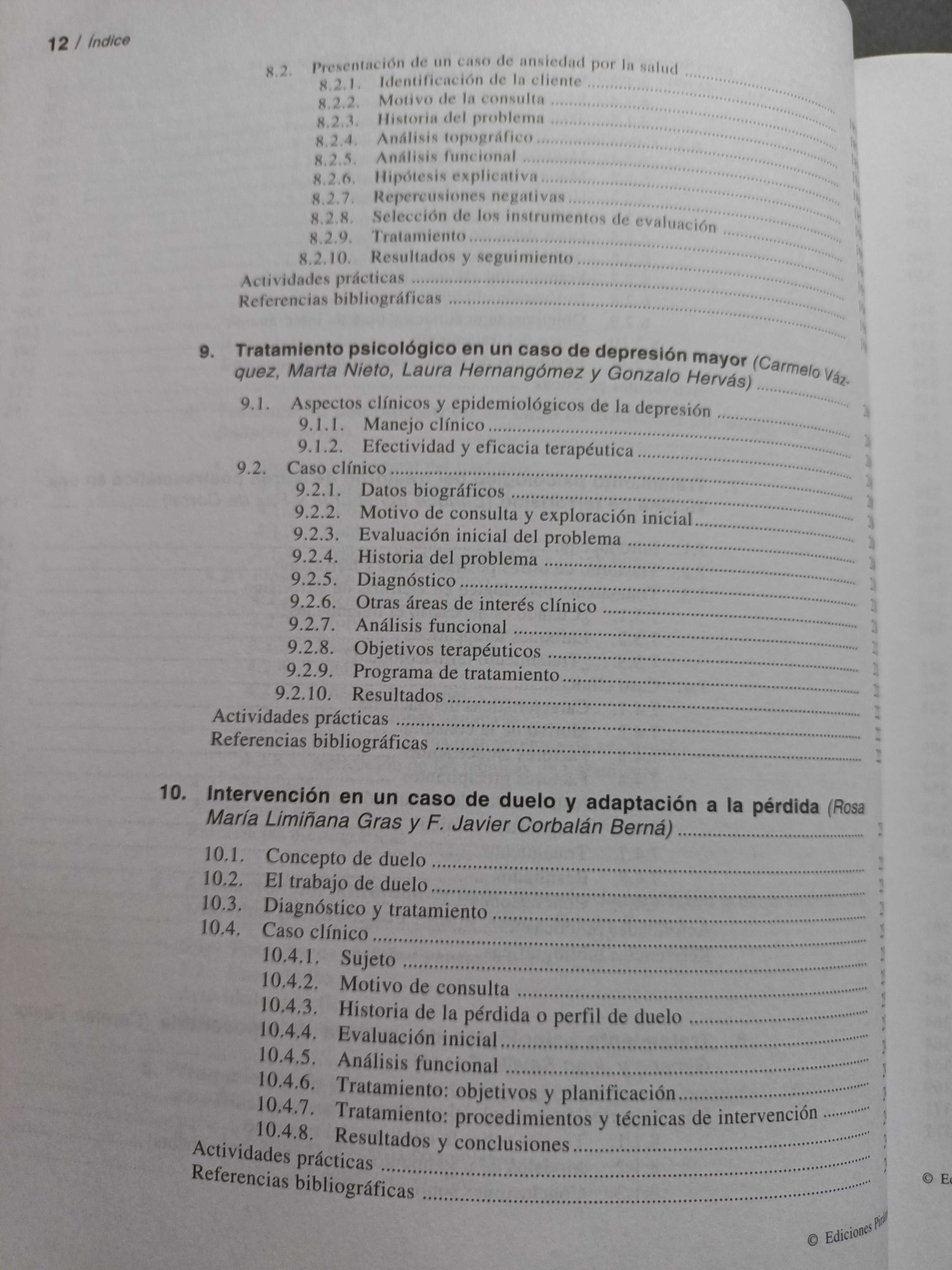 "Terapia Psicológica - Casos Prácticos" Sanchéz, Rodríguez e Carrillo