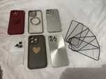 Etui IPHONE 15 PRO MAX 5 sztuk + szklo