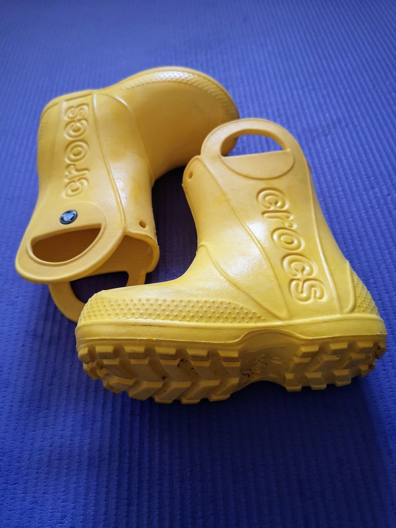 Kalosze dziecięce Crocs r. 8 = 24-25 ultralekkie jak nowe