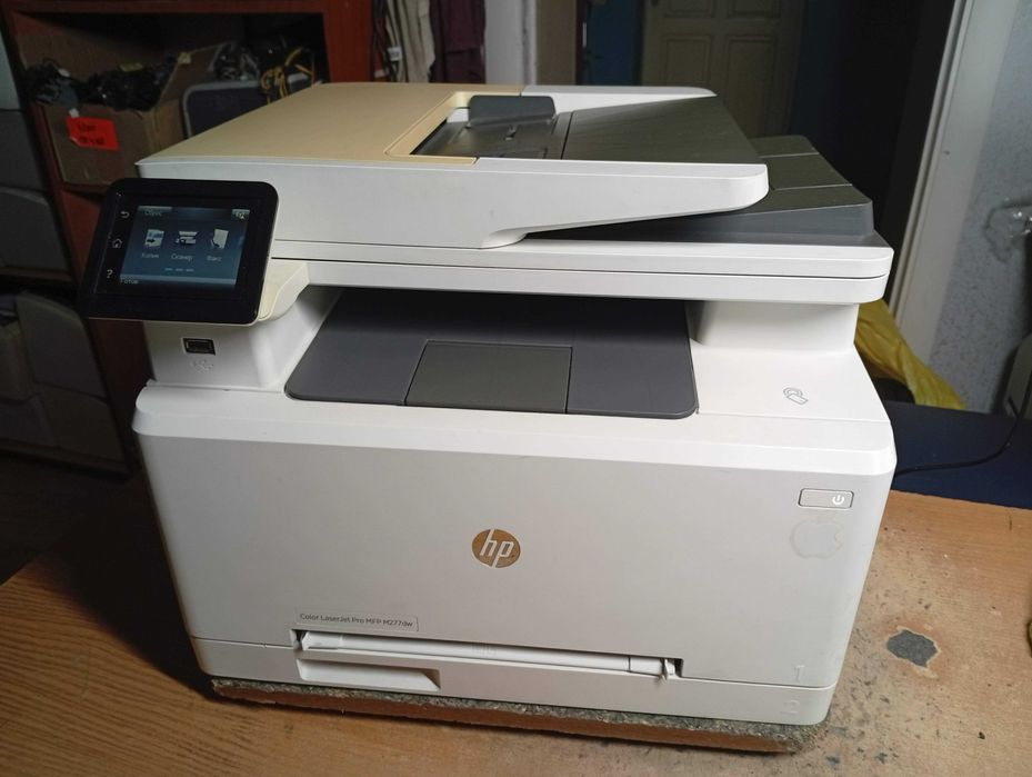Кольоровий лазерний БФП МФУ HP Color LaserJet Pro M277dw з Wi-Fi