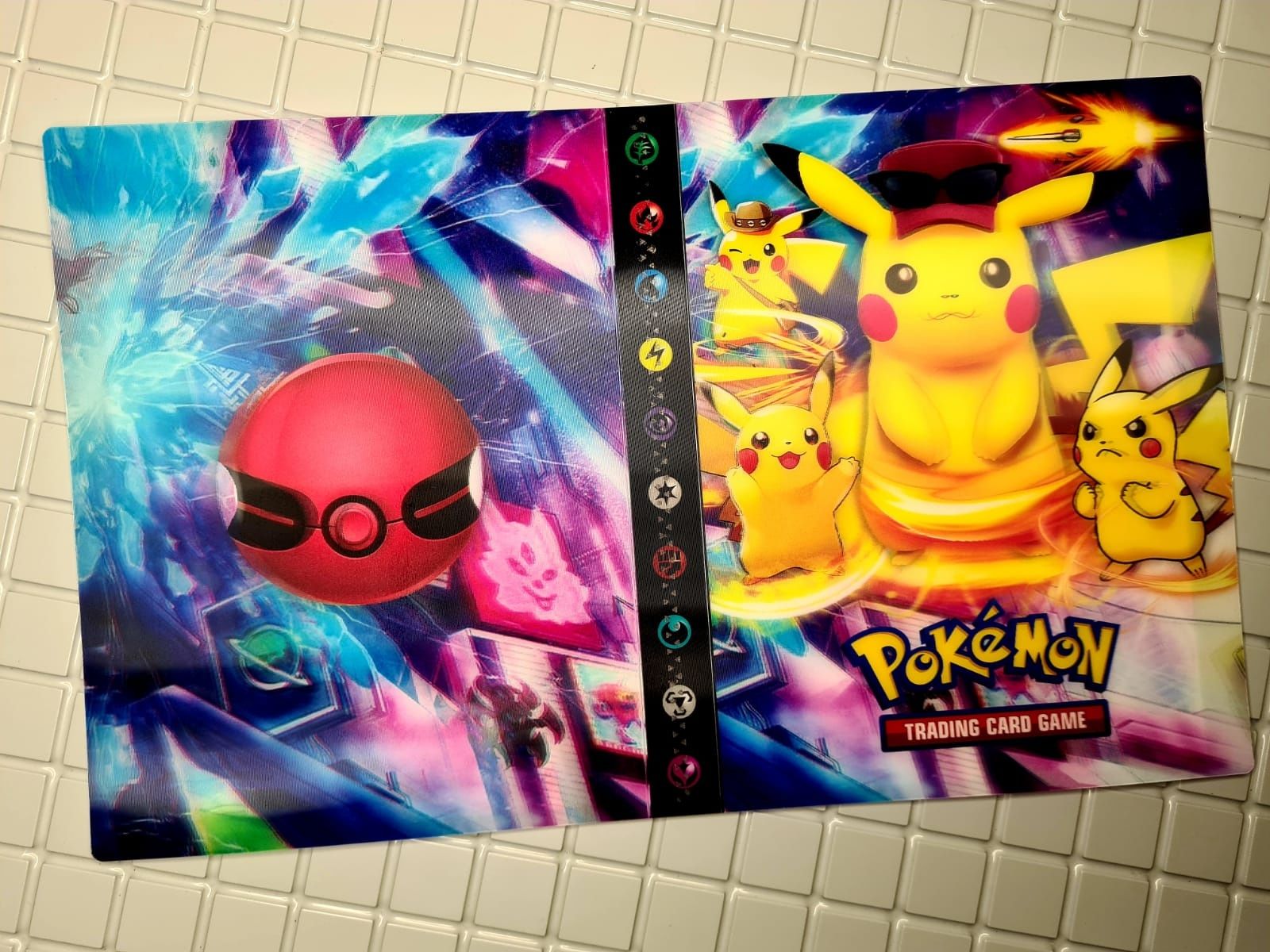 Nowy super album A5 na karty Pokemon Pikachu - zabawki