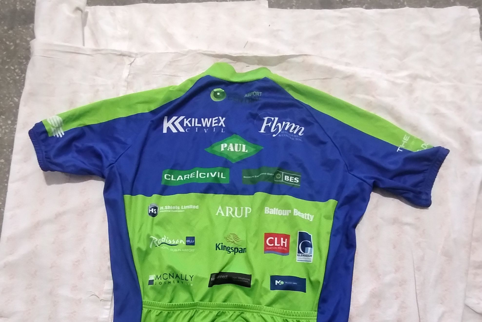 Koszulka kolarska Spin 11 Event Irlandia