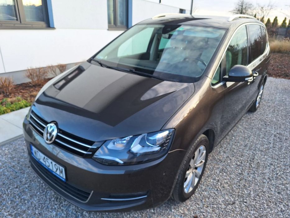 Volkswagen Sharan VW Sharan 2019 PL -WYJĄTKOWY- Highline,DSG,4x4,Ogrz.Post,ASO,Bezwyp