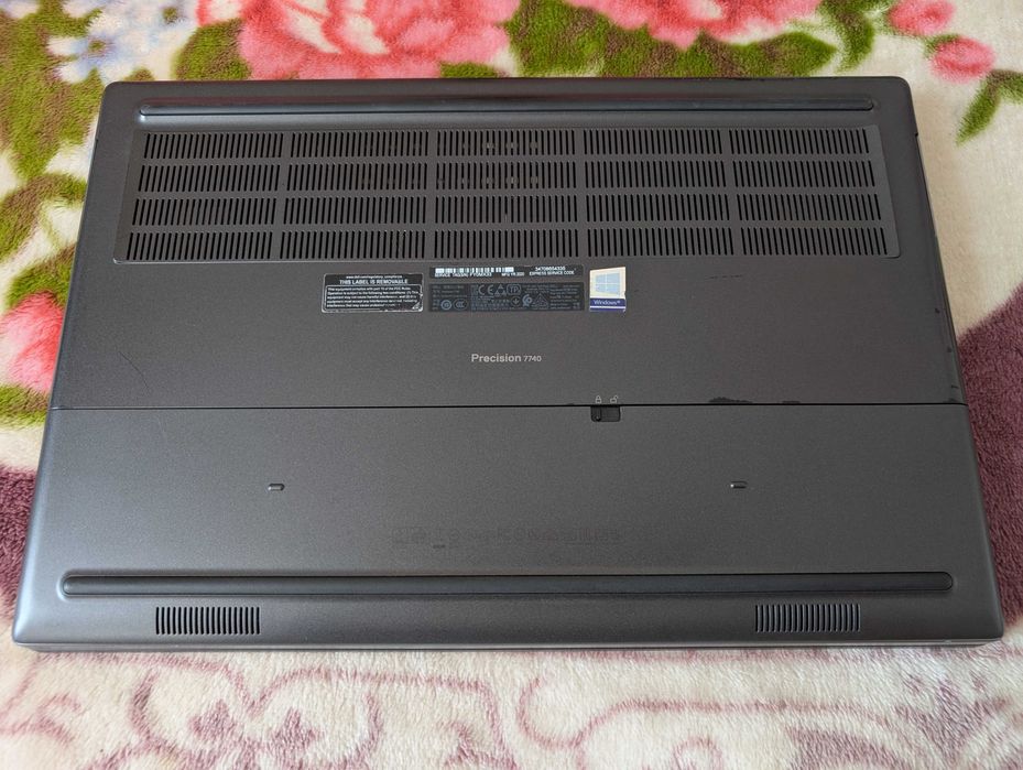 Dell Precision 7740 (Core i7-9850H, RTX3000 6Gb, RAM 32Gb)