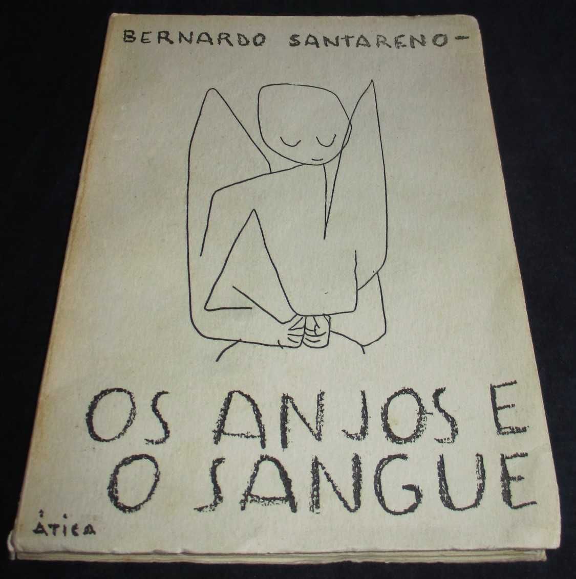 Livro Os Anjos e o Sangue Bernardo Santareno 1ª edição