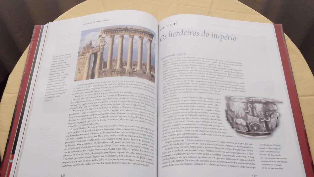 livro Roma mil anos de poder e gloria