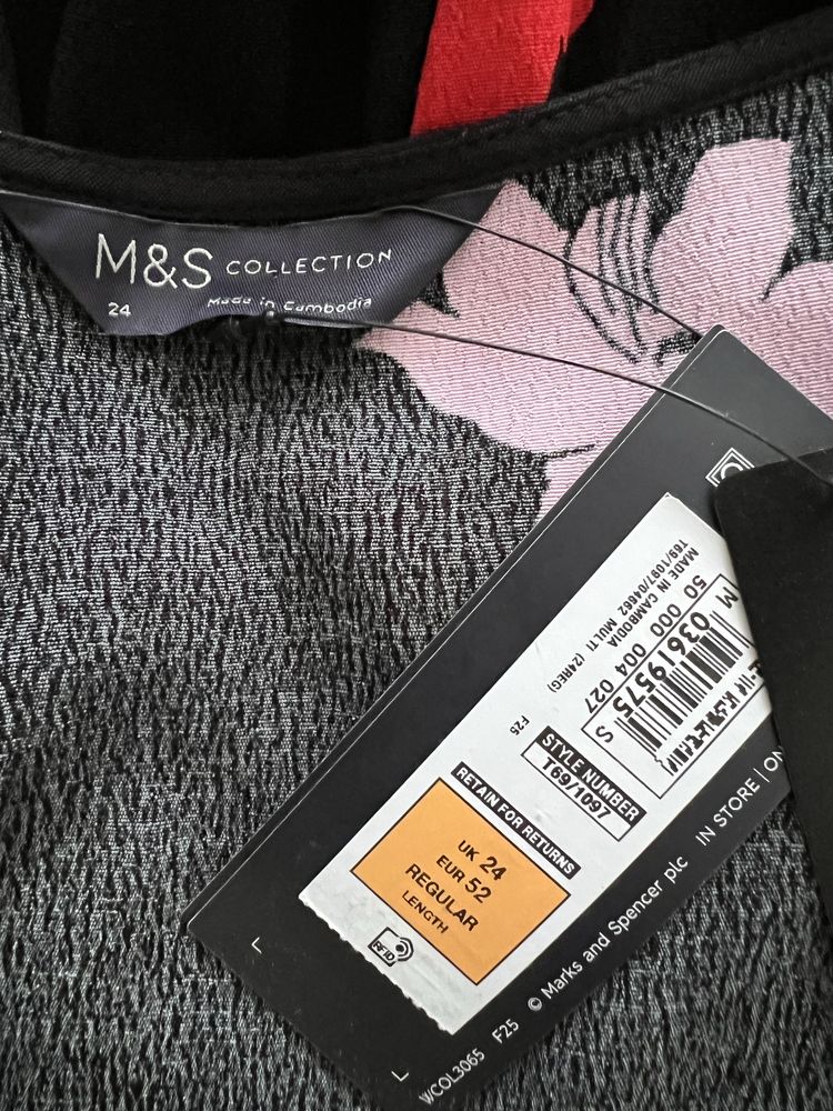 Marks & spenser сукня максі, 24(58-60) розмір. Нова.