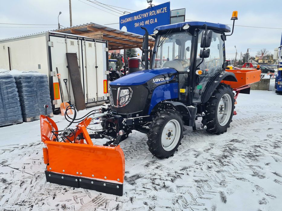 LOVOL M504 50KM Rewers Klima Radio 4x4 Komunalny Odśnieżanie Zima