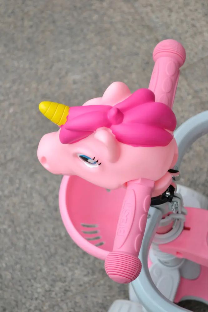 Самокат 5в1 Best Scooter з додатковими колесами,единоріжка та крокодил