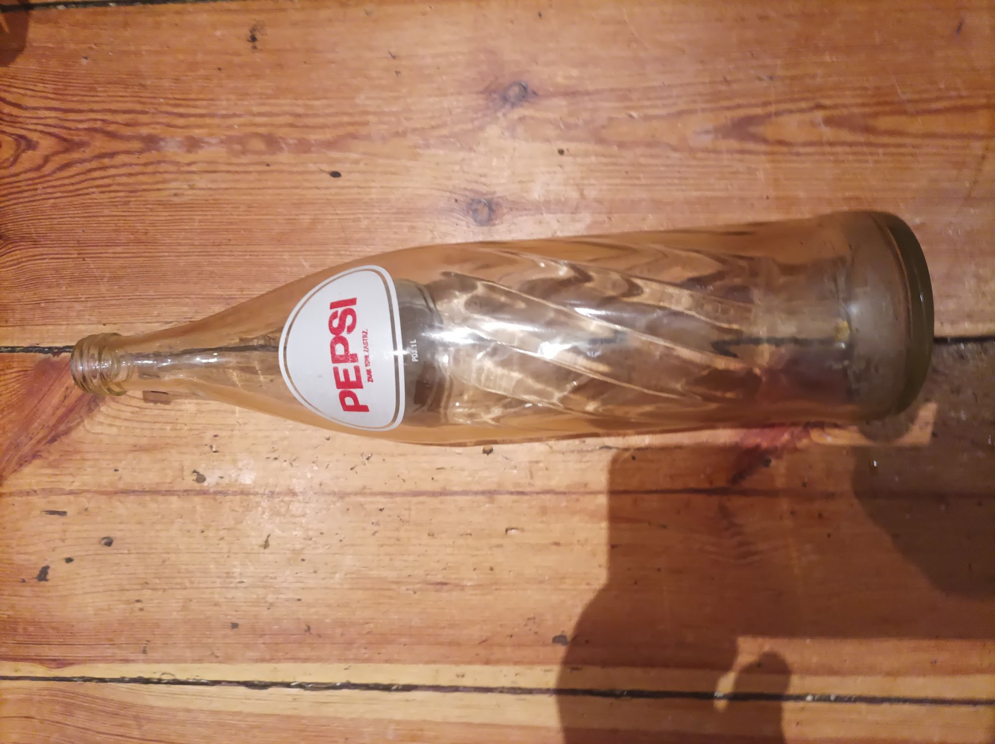 Butelka po Pepsi-Cola litrowa